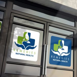 SynTac White R - PVC-free film for short term removable window, wall or transit graphics