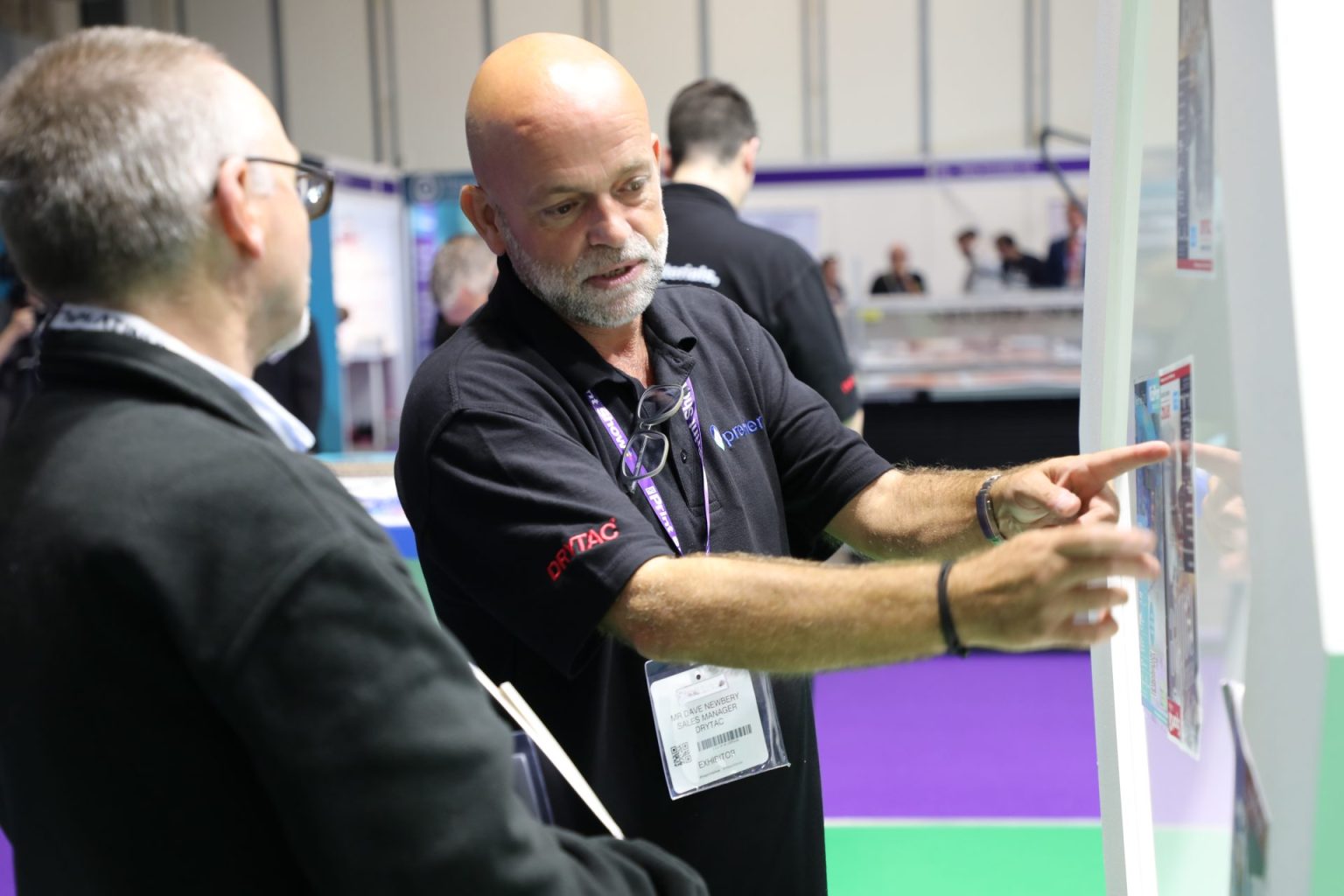 @ Images High Quality Grahic Drytac set for materials showcase at Sign & Digital UK 2024 - DRYTAC